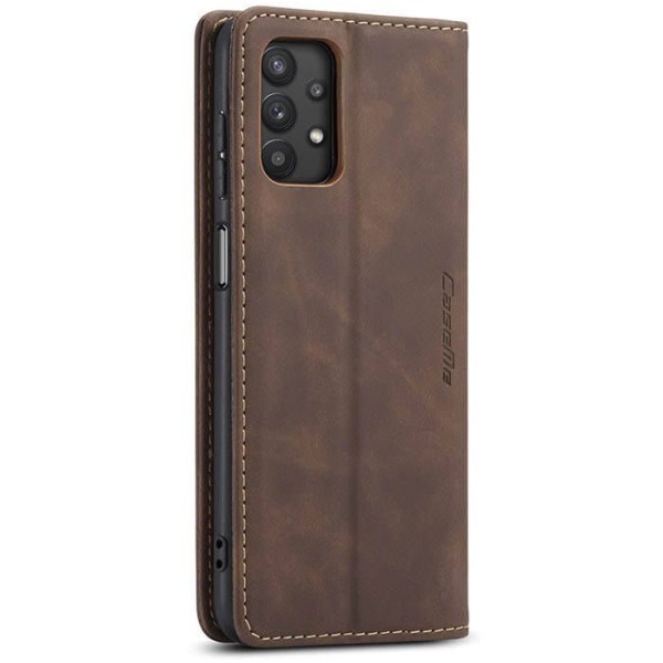Чохол-книжка CaseMe Нубук для Samsung Galaxy A32 5G темно-коричневий