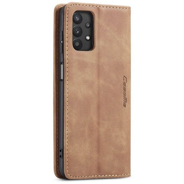 Чохол-книжка CaseMe Нубук для Samsung Galaxy A32 5G світло-коричневий