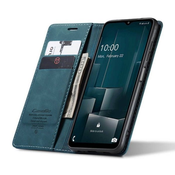Чохол-книжка CaseMe Нубук для Samsung Galaxy A32 5G бірюзовий