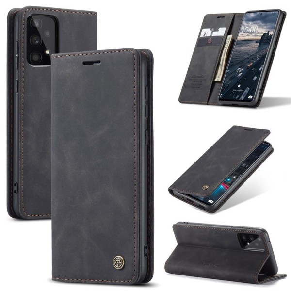 Чохол-книжка CaseMe Нубук для Samsung Galaxy A33 чорний