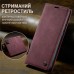 Чохол-книжка CaseMe Нубук для Samsung Galaxy A33 бордовий
