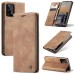 Чохол-книжка CaseMe Нубук для Samsung Galaxy A33 світло-коричневий