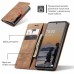 Чохол-книжка CaseMe Нубук для Samsung Galaxy A33 світло-коричневий