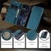 Чохол-книжка CaseMe Нубук для Samsung Galaxy A33 бірюзовий
