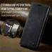 Чохол-книжка CaseMe Нубук для Samsung Galaxy A35 чорний