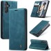 Чохол-книжка CaseMe Нубук для Samsung Galaxy A35 бірюзовий