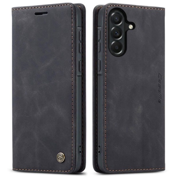 Чохол-книжка CaseMe Нубук для Samsung Galaxy A37 чорний