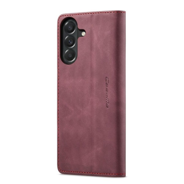 Чохол-книжка CaseMe Нубук для Samsung Galaxy A37 бордовий