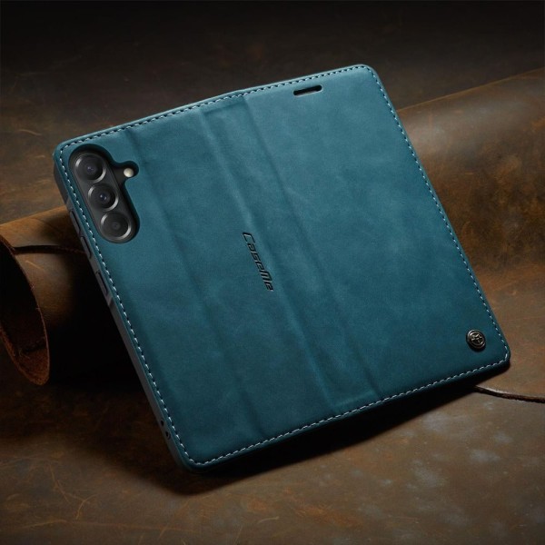Чохол-книжка CaseMe Нубук для Samsung Galaxy A37 бірюзовий