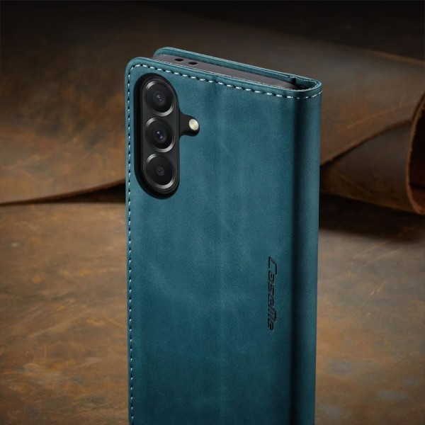 Чохол-книжка CaseMe Нубук для Samsung Galaxy A37 бірюзовий