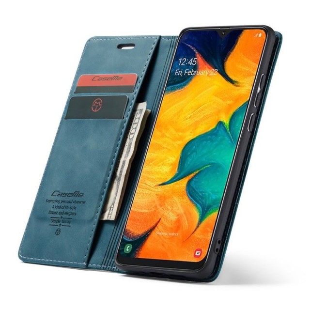 Чохол-книжка CaseMe Нубук для Samsung Galaxy A40 бірюзовий