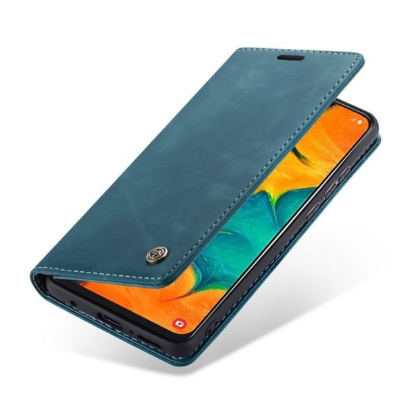 Чохол-книжка CaseMe Нубук для Samsung Galaxy A40 бірюзовий
