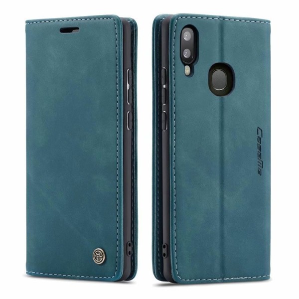 Чохол-книжка CaseMe Нубук для Samsung Galaxy A40 бірюзовий