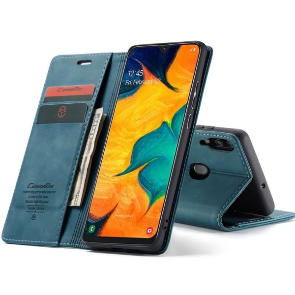 Чохол-книжка CaseMe Нубук для Samsung Galaxy A40 бірюзовий