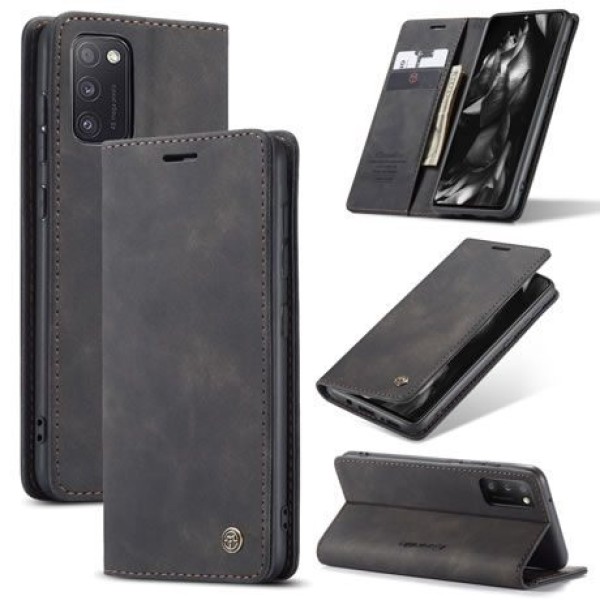 Чохол-книжка CaseMe Нубук для Samsung Galaxy A41 чорний