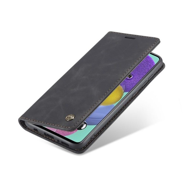 Чохол-книжка CaseMe Нубук для Samsung Galaxy A51 чорний