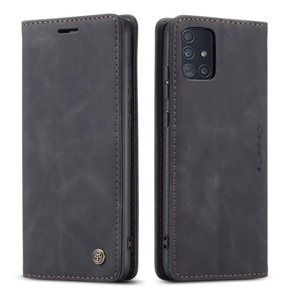 Чохол-книжка CaseMe Нубук для Samsung Galaxy A51 чорний