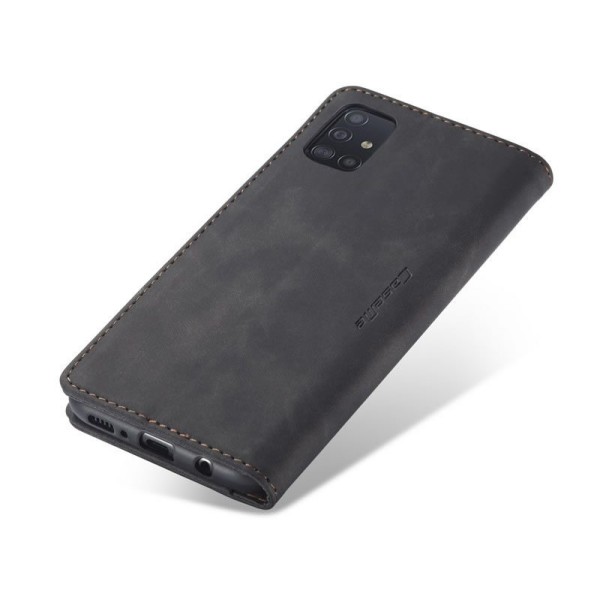 Чохол-книжка CaseMe Нубук для Samsung Galaxy A51 чорний