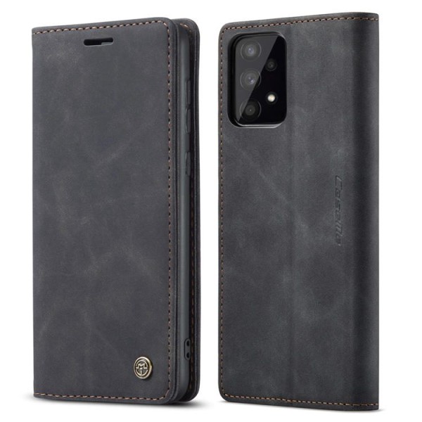 Чохол-книжка CaseMe Нубук для Samsung Galaxy A52 чорний