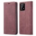 Чохол-книжка CaseMe Нубук для Samsung Galaxy A52s бордовий