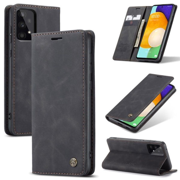 Чохол-книжка CaseMe Нубук для Samsung Galaxy A53 чорний