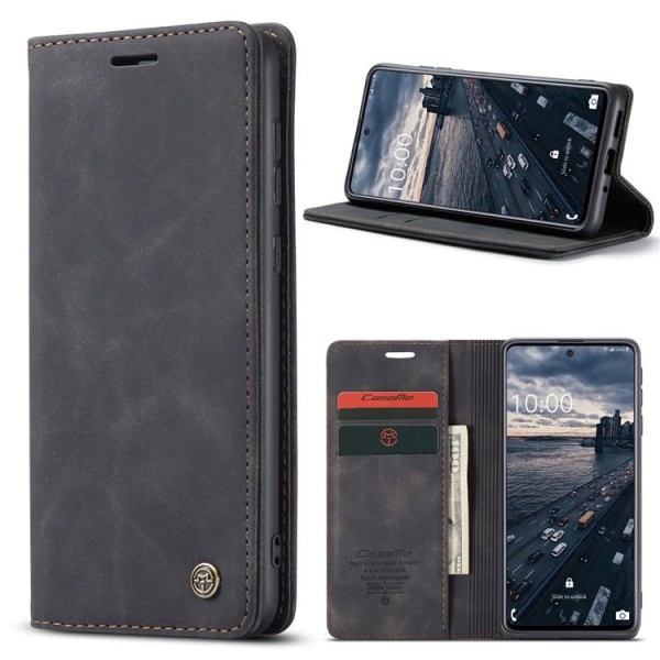 Чохол-книжка CaseMe Нубук для Samsung Galaxy A53 чорний
