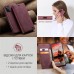 Чохол-книжка CaseMe Нубук для Samsung Galaxy A53 бордовий