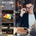 Чохол-книжка CaseMe Нубук для Samsung Galaxy A53 світло-коричневий