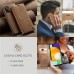 Чохол-книжка CaseMe Нубук для Samsung Galaxy A53 світло-коричневий