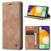 Чохол-книжка CaseMe Нубук для Samsung Galaxy A53 світло-коричневий