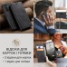 Чохол-книжка CaseMe Нубук для Samsung Galaxy A55 чорний