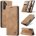 Чохол-книжка CaseMe Нубук для Samsung Galaxy A55 світло-коричневий