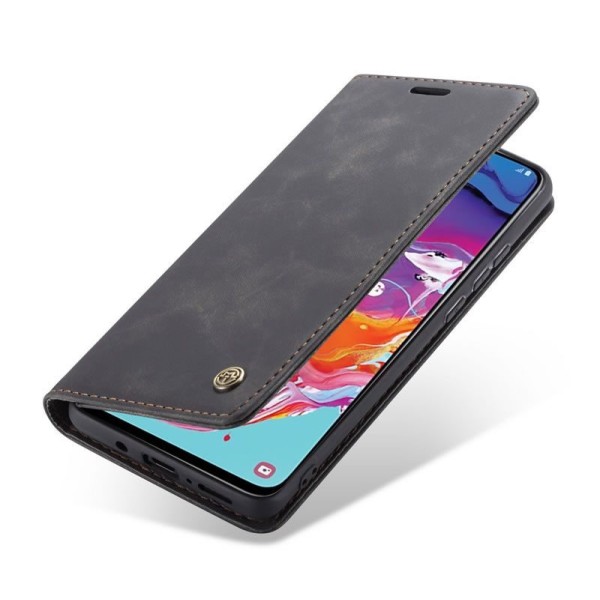 Чохол-книжка CaseMe Нубук для Samsung Galaxy A70 чорний