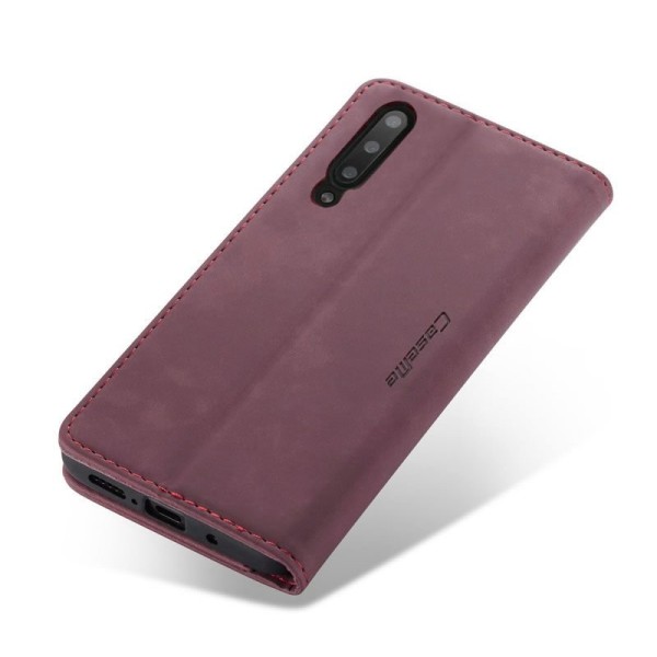 Чохол-книжка CaseMe Нубук для Samsung Galaxy A70 бордовий