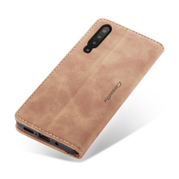 Чохол-книжка CaseMe Нубук для Samsung Galaxy A70 світло-коричневий