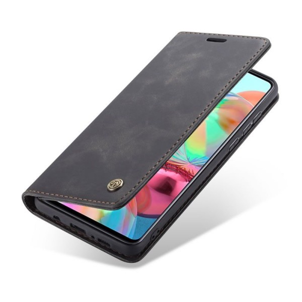 Чохол-книжка CaseMe Нубук для Samsung Galaxy A71 чорний