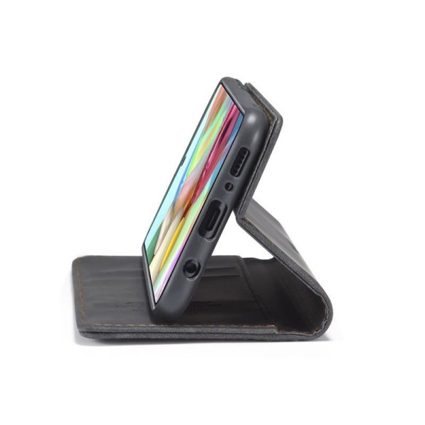 Чохол-книжка CaseMe Нубук для Samsung Galaxy A71 чорний