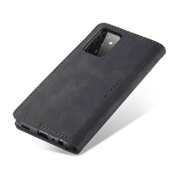 Чохол-книжка CaseMe Нубук для Samsung Galaxy A72 чорний