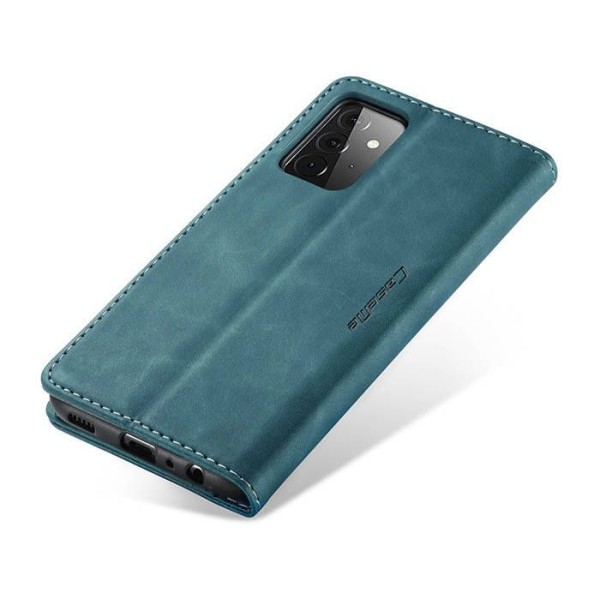 Чохол-книжка CaseMe Нубук для Samsung Galaxy A72 бірюзовий