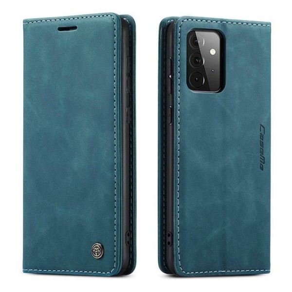 Чохол-книжка CaseMe Нубук для Samsung Galaxy A72 бірюзовий