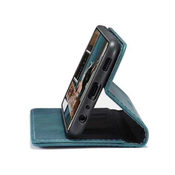 Чохол-книжка CaseMe Нубук для Samsung Galaxy A72 бірюзовий