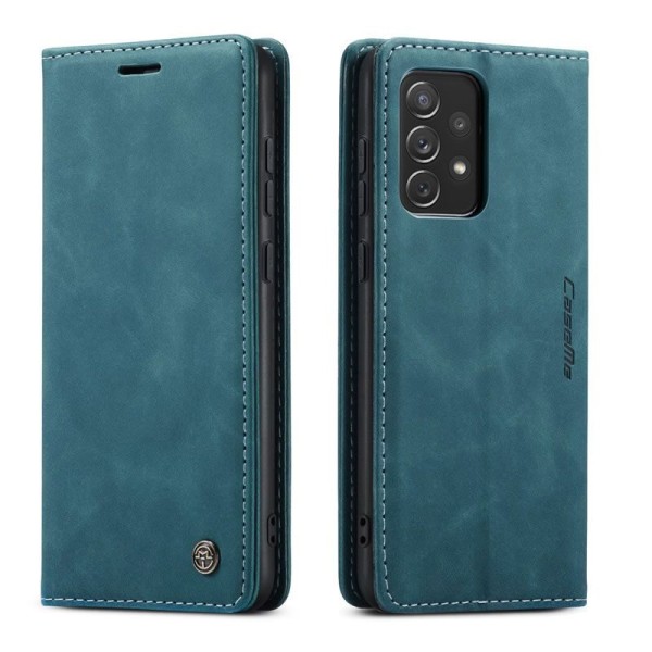 Чохол-книжка CaseMe Нубук для Samsung Galaxy A73 5G бірюзовий