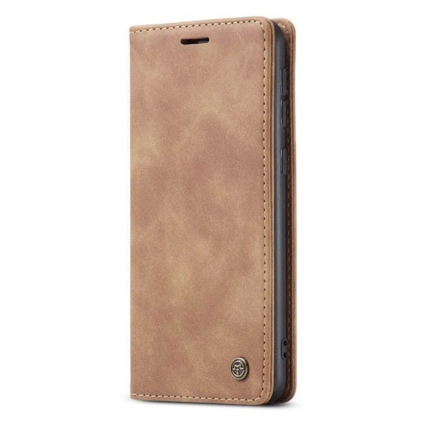 Чохол-книжка CaseMe Нубук для Samsung Galaxy M21s/M31 світло-коричневий