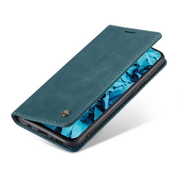 Чохол-книжка CaseMe Нубук для Samsung Galaxy M21s/M31 бірюзовий