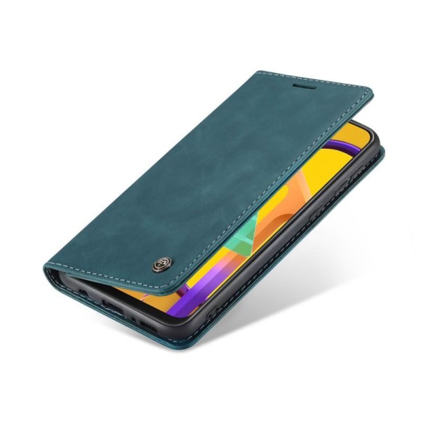 Чохол-книжка CaseMe Нубук для Samsung Galaxy M30s бірюзовий