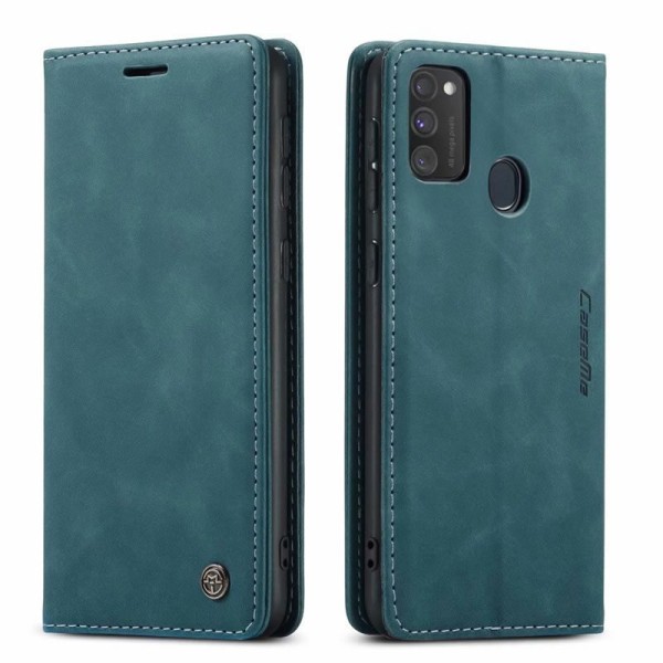 Чохол-книжка CaseMe Нубук для Samsung Galaxy M30s бірюзовий
