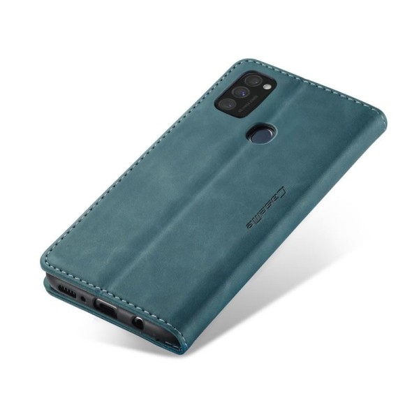 Чохол-книжка CaseMe Нубук для Samsung Galaxy M30s бірюзовий