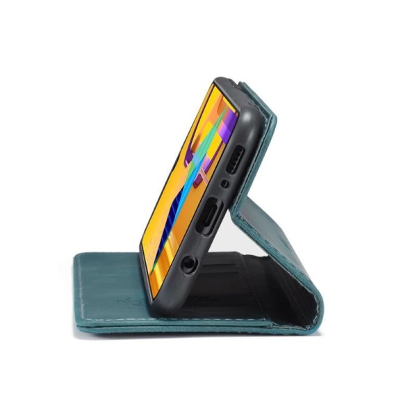 Чохол-книжка CaseMe Нубук для Samsung Galaxy M30s бірюзовий