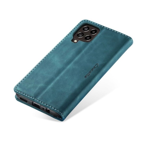 Чохол-книжка CaseMe Нубук для Samsung Galaxy M33 5G бірюзовий