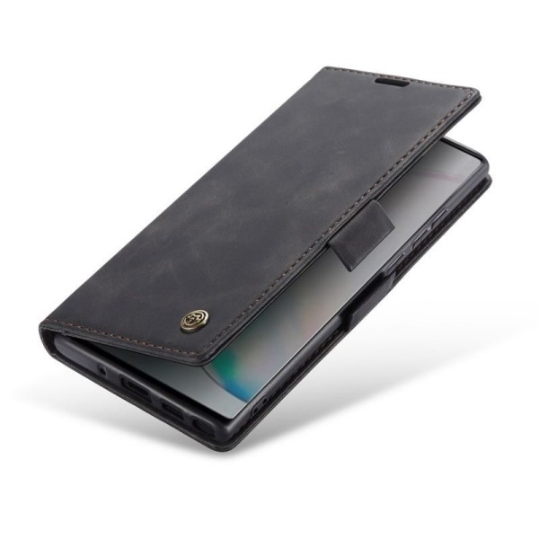 Чохол-книжка CaseMe Нубук для Samsung Galaxy Note 10 Lite чорний